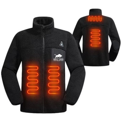 Electric Heating Sweatshirt Polar Fleece Keeps Warm