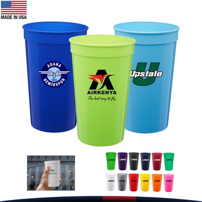 22 oz. Nellor Plastic Stadium Cups
